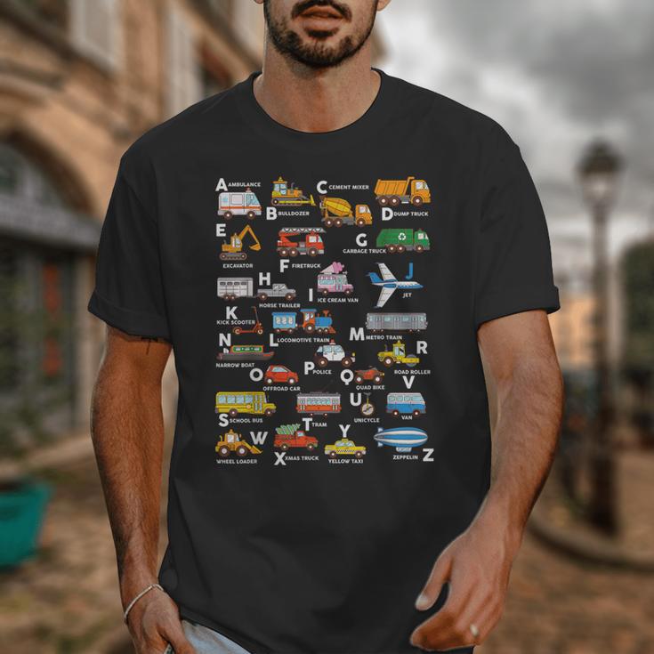 Alphabet Vehicles ABCs Learning Teachers Kids Boys Girls Unisex T-Shirt, funny design Alphabet Vehicles ABCs Learning Teachers Kids Boys Girls Unisex T-Shirt, funny design