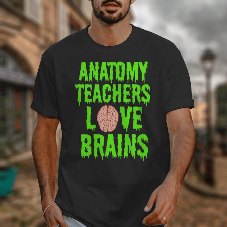 Anatomy Teachers Love Brains Halloween Teacher Costume Shirt Unisex T-Shirt, funny design Anatomy Teachers Love Brains Halloween Teacher Costume Shirt Unisex T-Shirt, funny design