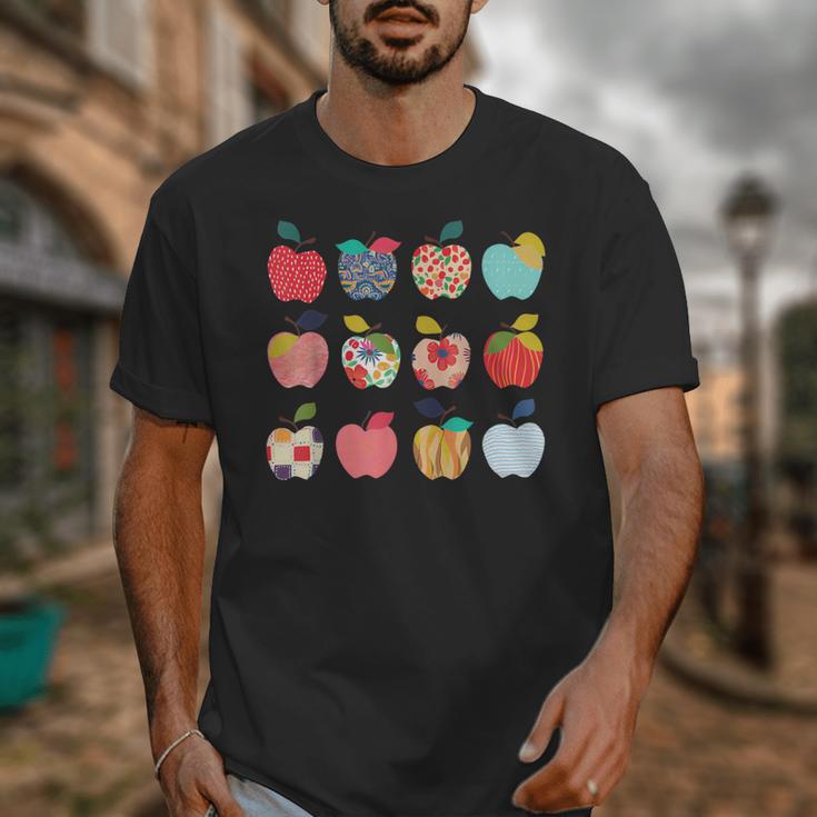 Art Apples Back To School For Teacher Student Unisex T-Shirt, funny design Art Apples Back To School For Teacher Student Unisex T-Shirt, funny design