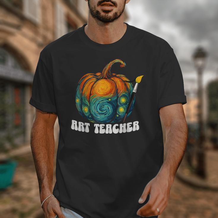 Art Teacher Pumpkin Halloween Night Men Women Unisex T-Shirt, funny design Art Teacher Pumpkin Halloween Night Men Women Unisex T-Shirt, funny design