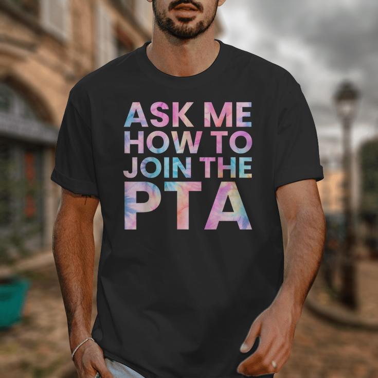 Ask Me How To Join PTA Crew Parent Teacher Matching School Unisex T-Shirt, funny design