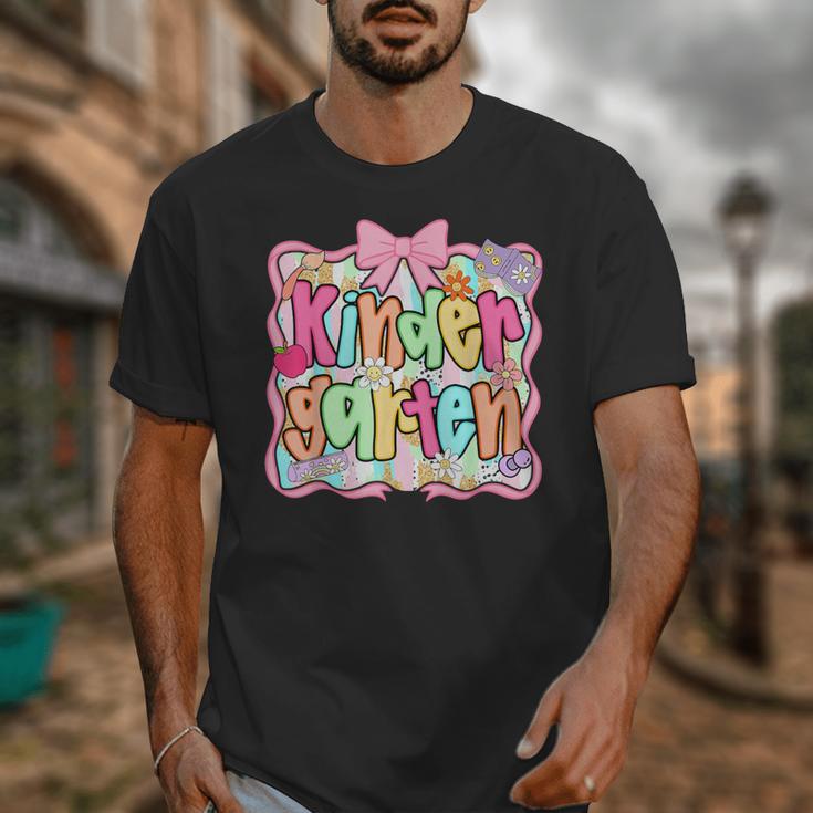 Back To School Kindergarten Preppy Teacher Girl Unisex T-Shirt, funny design Back To School Kindergarten Preppy Teacher Girl Unisex T-Shirt, funny design