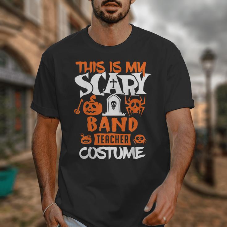 Band Teacher Halloween Shirt Costume School Marching Band For Men Women Unisex T-Shirt, funny design