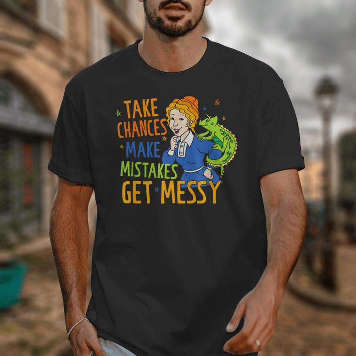 Beauty Teacher Take Chances Make Mistakes Get Messy Unisex T-Shirt, funny design Beauty Teacher Take Chances Make Mistakes Get Messy Unisex T-Shirt, funny design