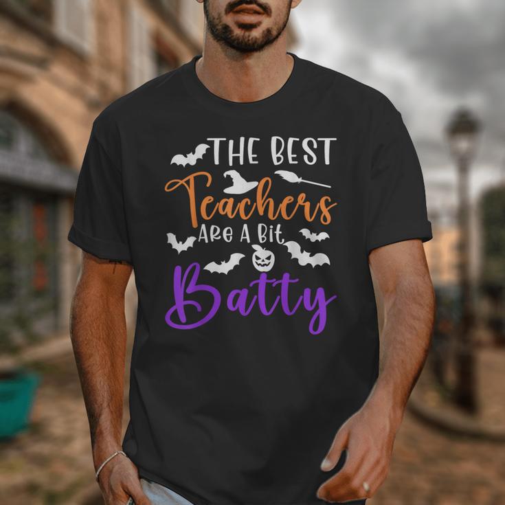 The Best Teachers Are A Bit Batty Teacher Bat Halloween Unisex T-Shirt, funny design The Best Teachers Are A Bit Batty Teacher Bat Halloween Unisex T-Shirt, funny design