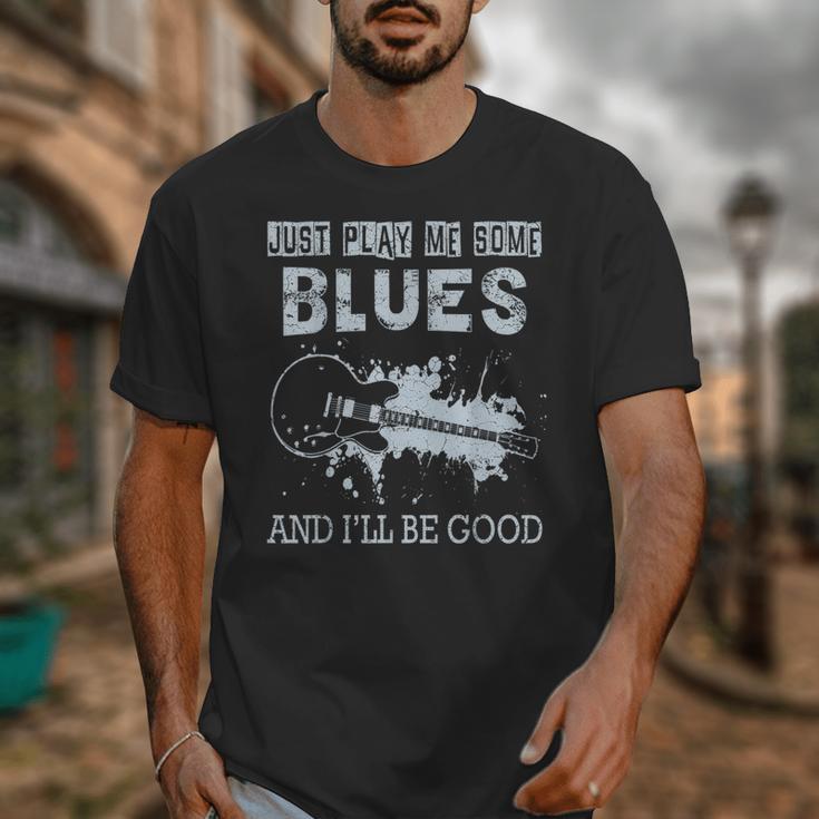 Blues Music Band Lover Vintage Guitar Teacher Blues Unisex T-Shirt, funny design Blues Music Band Lover Vintage Guitar Teacher Blues Unisex T-Shirt, funny design