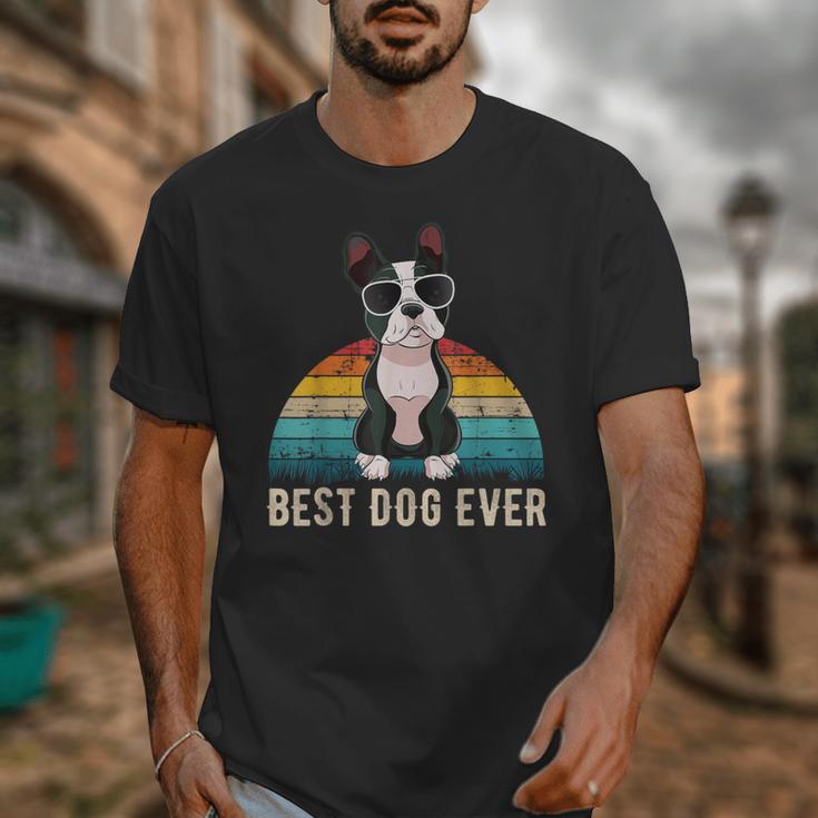 Boston Terrier Boston-Bulldog For Men Women Girls Kids Unisex T-Shirt, funny design