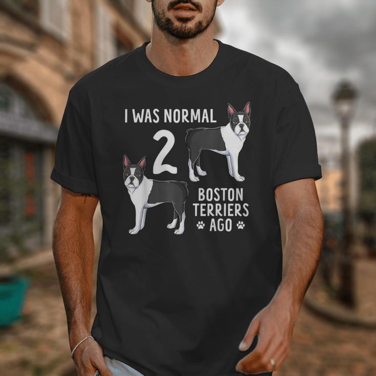 Boston Terrier Humor Bostie Dog Lover For Men Women Kids Unisex T-Shirt, funny design