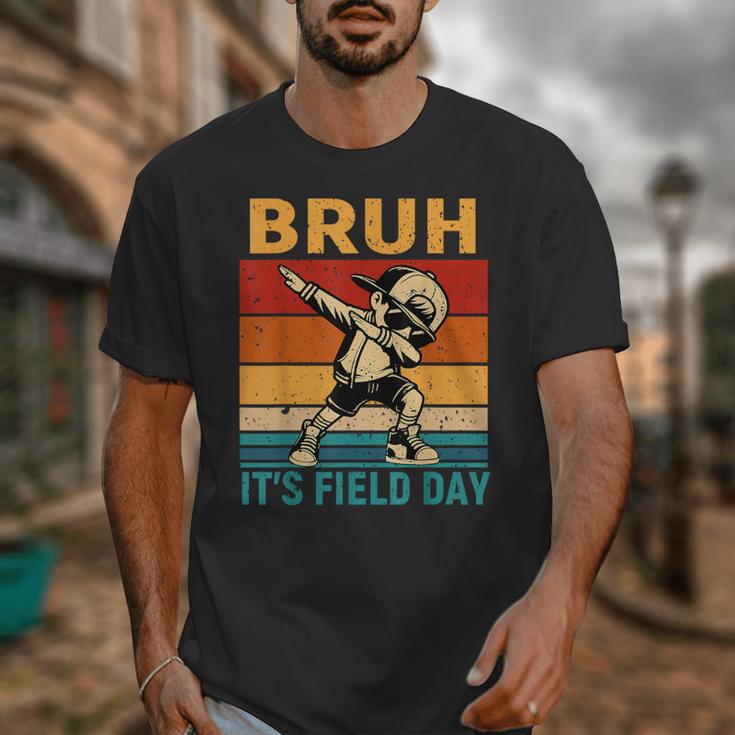 Bruh It's Field Day Teacher Happy Field Day Dabbing Boy Unisex T-Shirt, funny design Bruh It's Field Day Teacher Happy Field Day Dabbing Boy Unisex T-Shirt, funny design