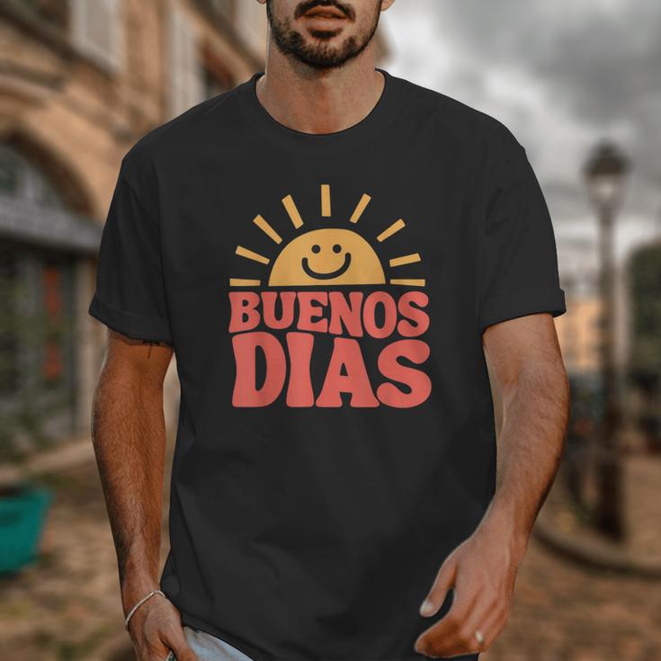 Buenos Dias Spanish Teacher Appreciation Back To School Unisex T-Shirt, funny design