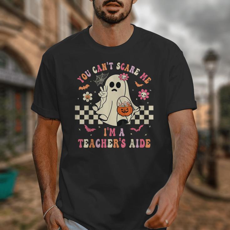 You Can't Scare Me I'm A School Teacher's Aide Halloween Unisex T-Shirt, funny design You Can't Scare Me I'm A School Teacher's Aide Halloween Unisex T-Shirt, funny design