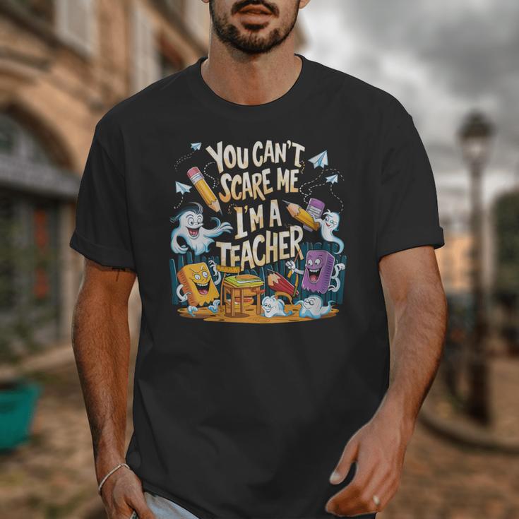 You Can't Scare Me I'm A Teacher Cool Math Teacher Halloween Unisex T-Shirt, funny design You Can't Scare Me I'm A Teacher Cool Math Teacher Halloween Unisex T-Shirt, funny design