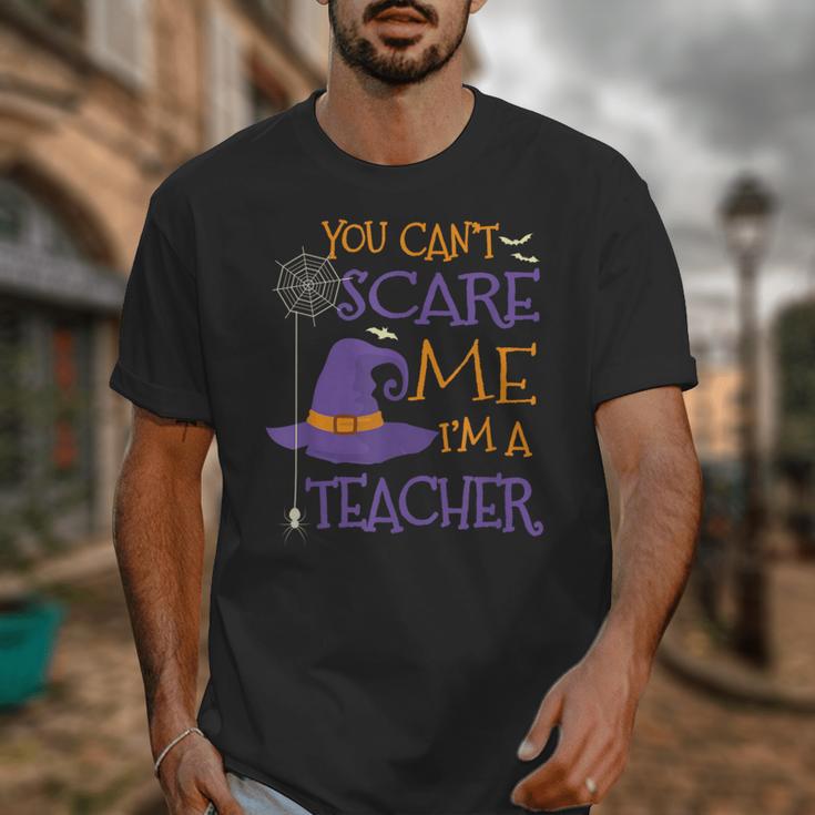 You Can't Scare Me I'm A Teacher For Men Women Unisex T-Shirt, funny design