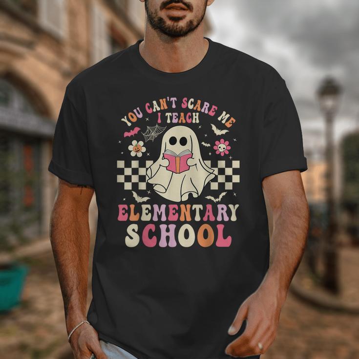 You Can't Scare Me I Teach Elementary School Teacher Spooky Unisex T-Shirt, funny design You Can't Scare Me I Teach Elementary School Teacher Spooky Unisex T-Shirt, funny design