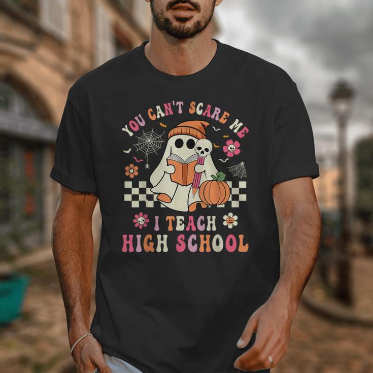 You Can't Scare Me I Teach High School Teacher Halloween Unisex T-Shirt, funny design You Can't Scare Me I Teach High School Teacher Halloween Unisex T-Shirt, funny design
