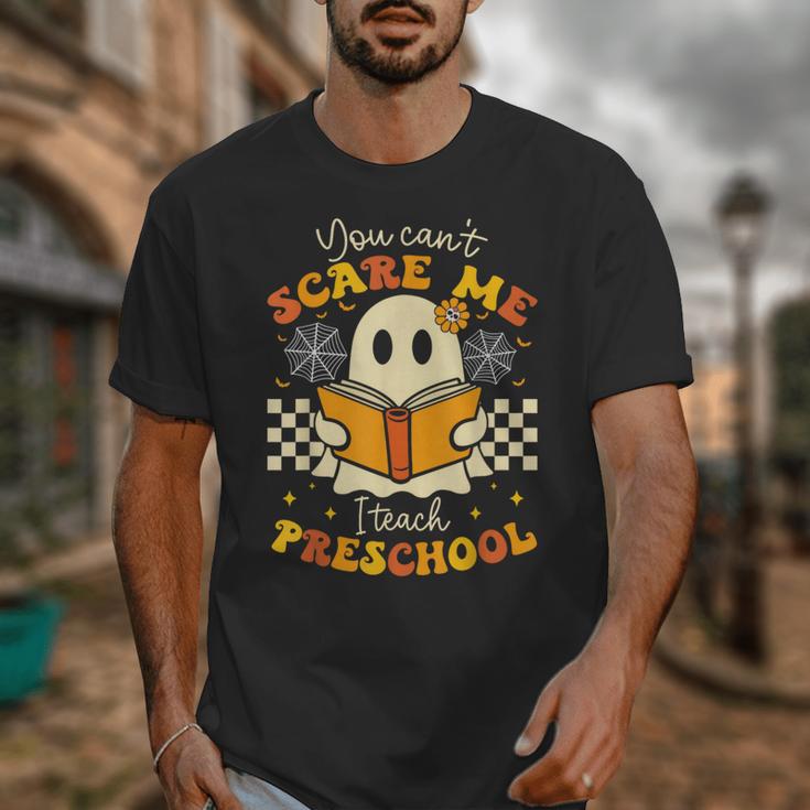 You Can't Scare Me I Teach Preschool Teacher Halloween Ghost Unisex T-Shirt, funny design You Can't Scare Me I Teach Preschool Teacher Halloween Ghost Unisex T-Shirt, funny design