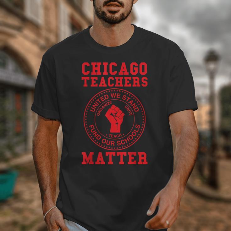 Chicago Teachers Matter Support Union Education Red For Ed Unisex T-Shirt, funny design Chicago Teachers Matter Support Union Education Red For Ed Unisex T-Shirt, funny design