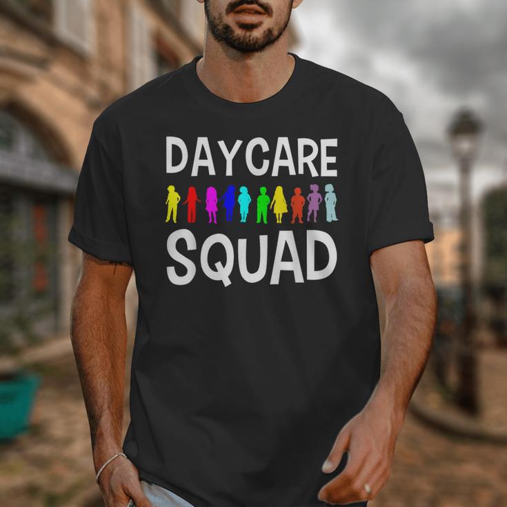 Childcare Daycare Squad Daycare Teacher Men Women Unisex T-Shirt, funny design