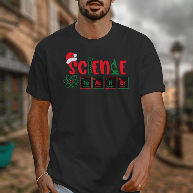 Christmas Science Teacher Santa Educator Chemical Elements Unisex T-Shirt, Science Teacher Gifts, funny design Christmas Science Teacher Santa Educator Chemical Elements Unisex T-Shirt, Science Teacher Gifts, funny design