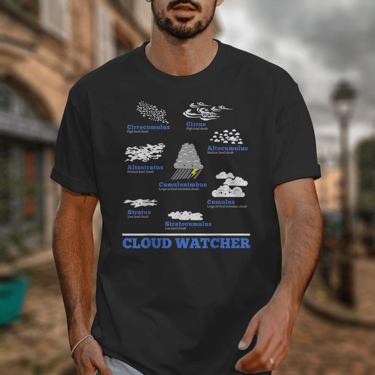 Cloud Watcher Cloud Types Science Student Teacher Cute Faces Unisex T-Shirt, Science Teacher Gifts, funny design Cloud Watcher Cloud Types Science Student Teacher Cute Faces Unisex T-Shirt, Science Teacher Gifts, funny design