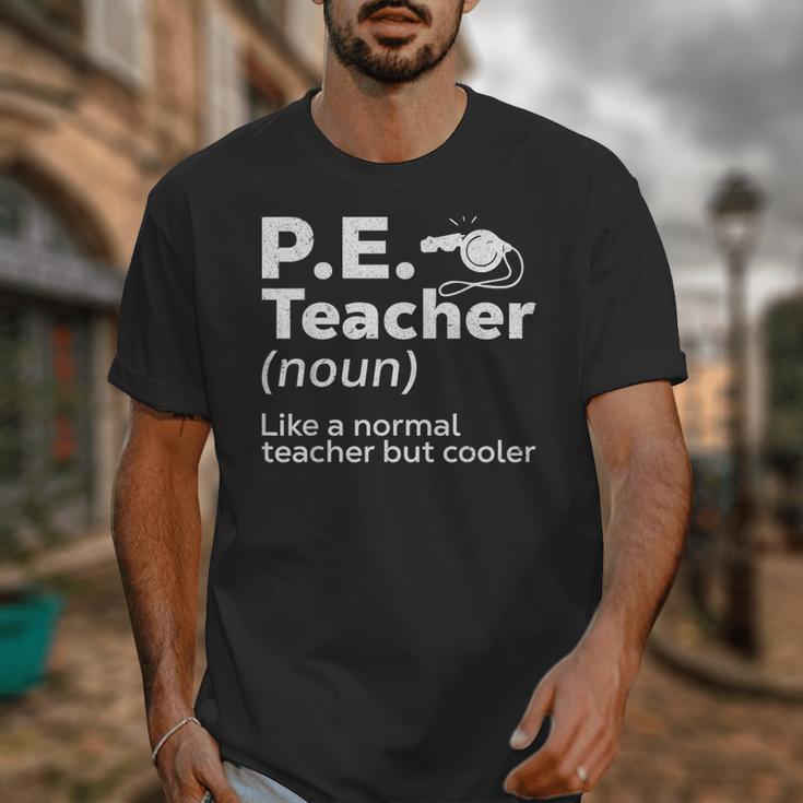 Cool PE Teacher Art For Men Women Physical Education Teacher Unisex T-Shirt, Pe Teacher Gifts, funny design