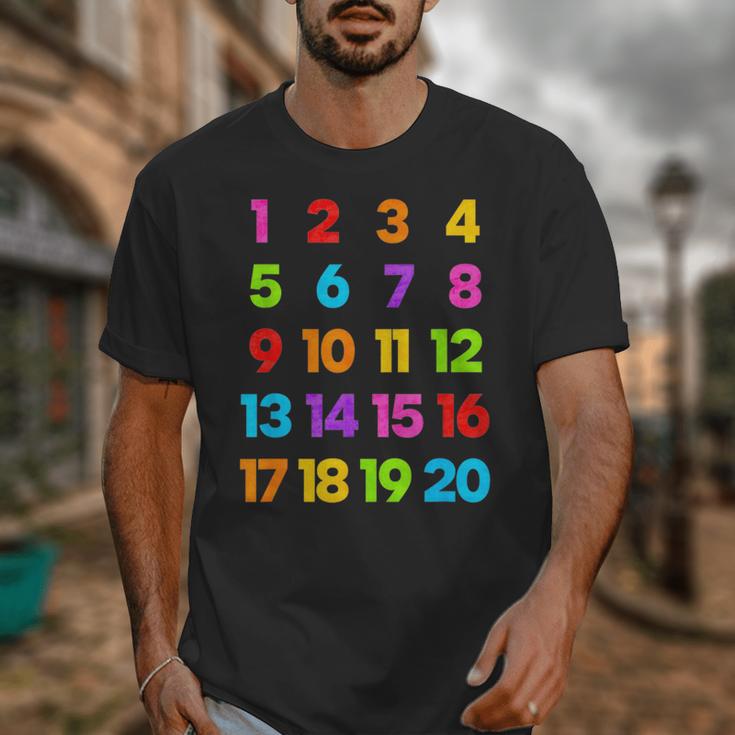 Counting 1-10 Learn To Count Number School Kids Teacher Unisex T-Shirt, funny design Counting 1-10 Learn To Count Number School Kids Teacher Unisex T-Shirt, funny design