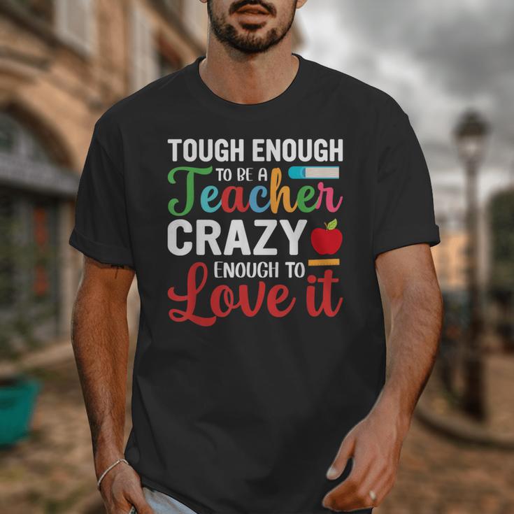 Crazy Teacher Men Women School Teachers Unisex T-Shirt, funny design