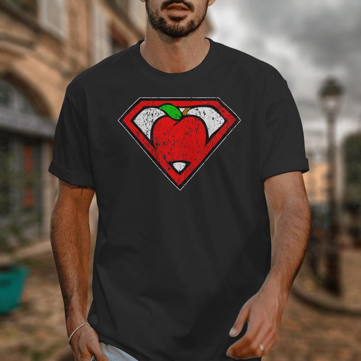 Cute Distressed Super Teacher Superhero Apple Shirt Unisex T-Shirt, Super Teacher Gifts, funny design Cute Distressed Super Teacher Superhero Apple Shirt Unisex T-Shirt, Super Teacher Gifts, funny design