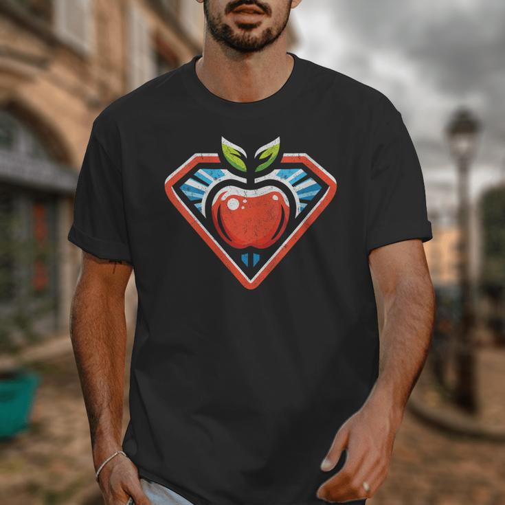 Cute Distressed Super Teacher Superhero Apple Unisex T-Shirt, Super Teacher Gifts, funny design Cute Distressed Super Teacher Superhero Apple Unisex T-Shirt, Super Teacher Gifts, funny design