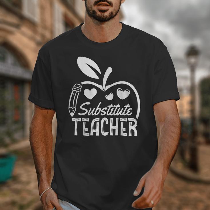 Cute Substitute Teacher Appreciation Men Women Unisex T-Shirt, funny design