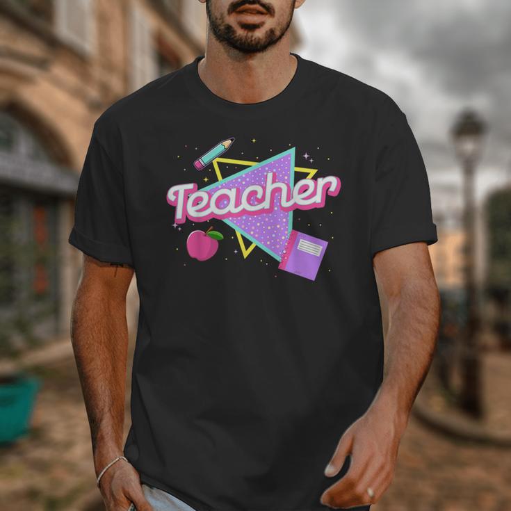 Cute Teacher Shirt 80's 90's Style Retro Old School Teacher For Men Women Unisex T-Shirt, funny design Cute Teacher Shirt 80's 90's Style Retro Old School Teacher For Men Women Unisex T-Shirt, funny design