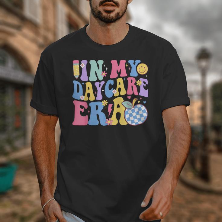 In My Daycare Era Groovy Teacher Daycare First Day Of School Unisex T-Shirt, Groovy Teacher Gifts, funny design In My Daycare Era Groovy Teacher Daycare First Day Of School Unisex T-Shirt, Groovy Teacher Gifts, funny design