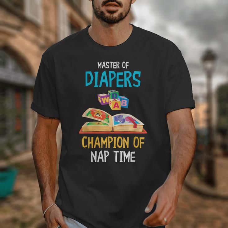 Daycare Provider Master Of Diapers Childcare Teacher Unisex T-Shirt, funny design Daycare Provider Master Of Diapers Childcare Teacher Unisex T-Shirt, funny design
