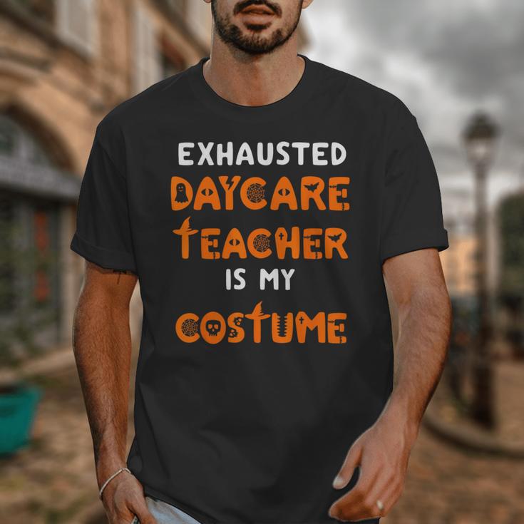 Daycare Teacher Halloween Costume Tired Day Care Shirt Unisex T-Shirt, funny design Daycare Teacher Halloween Costume Tired Day Care Shirt Unisex T-Shirt, funny design