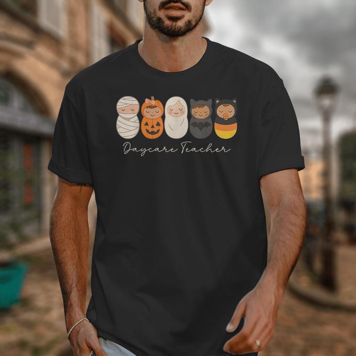 Daycare Teacher Halloween Infant Squad Spooky Childcare Fall Unisex T-Shirt, funny design Daycare Teacher Halloween Infant Squad Spooky Childcare Fall Unisex T-Shirt, funny design