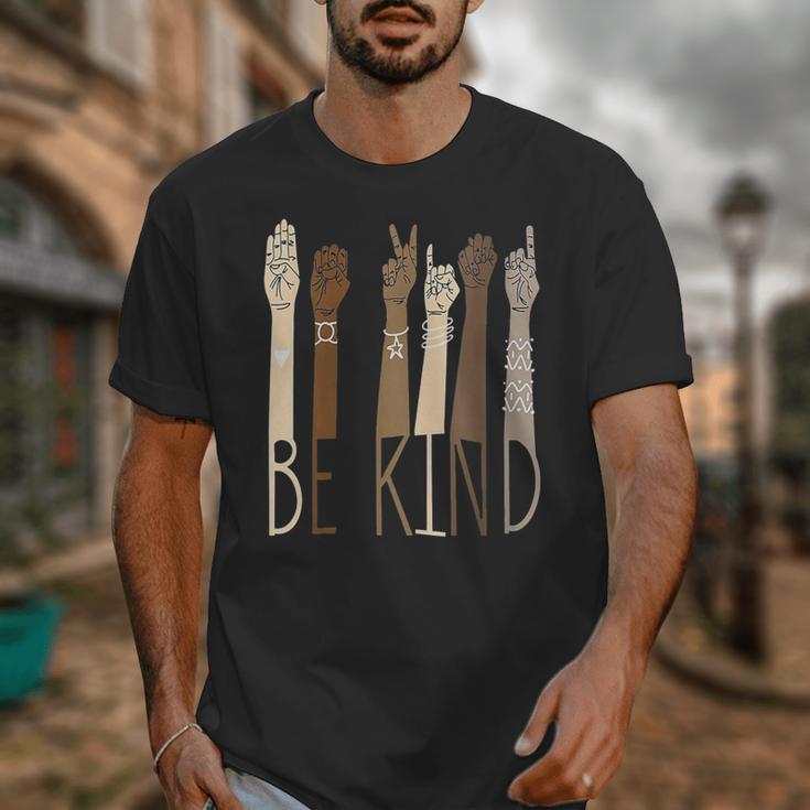 Deaf Be Kind Sign Language Hand Talking Teachers Interpreter Unisex T-Shirt, funny design Deaf Be Kind Sign Language Hand Talking Teachers Interpreter Unisex T-Shirt, funny design