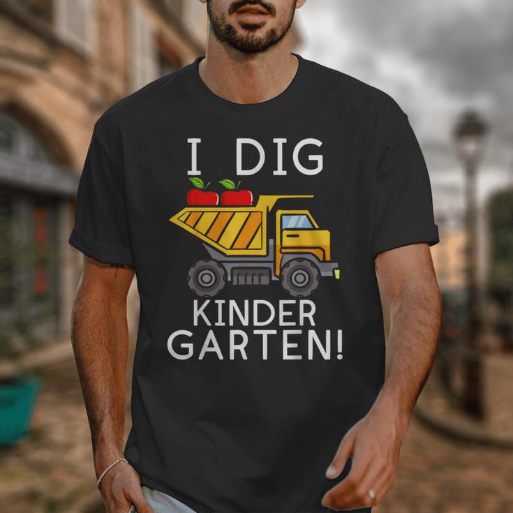 I Dig Kindergarten Student Teacher Construction First Day Unisex T-Shirt, funny design