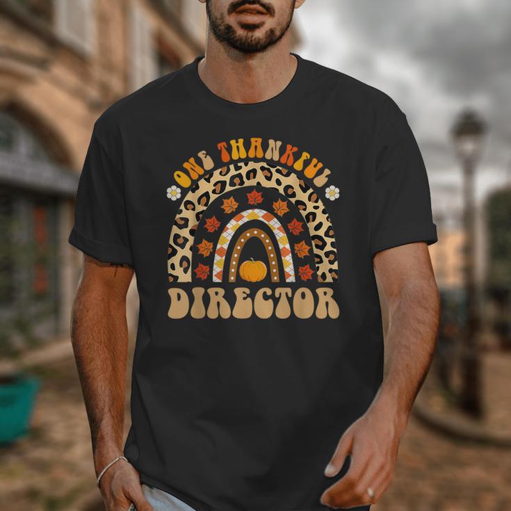 Director One Thankful Fall Teacher Women Life Unisex T-Shirt, funny design