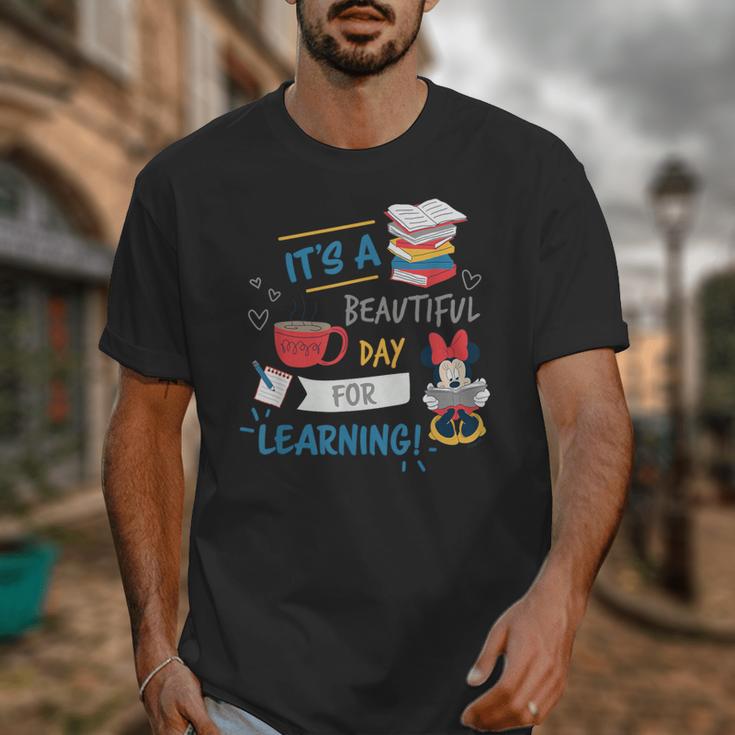 Disney Minnie Mouse Beautiful Day For Learning Teacher's Day Unisex T-Shirt, funny design Disney Minnie Mouse Beautiful Day For Learning Teacher's Day Unisex T-Shirt, funny design
