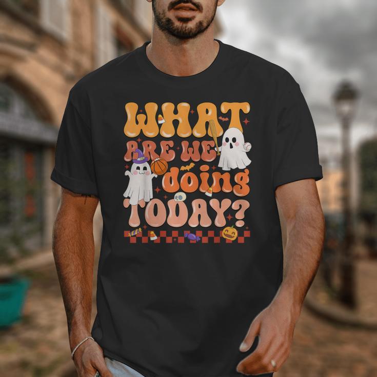 What Are We Doing Today Halloween PE Spooky Teacher Unisex T-Shirt, Pe Teacher Gifts, funny design