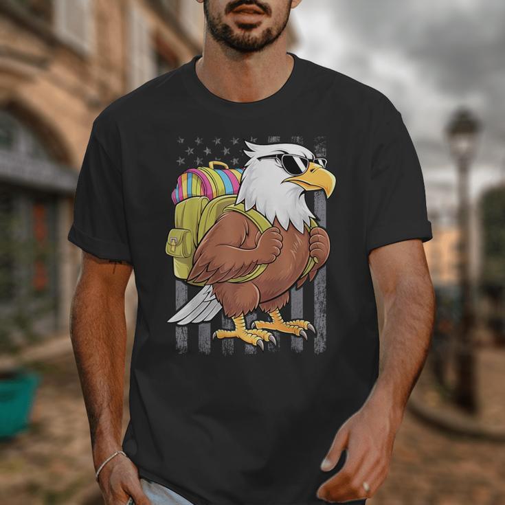 Eagle First Day Of School Teacher Back To School Eagle Unisex T-Shirt, funny design