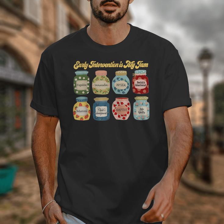 Early Intervention Is My Jam Early Intervention Teacher Unisex T-Shirt, funny design Early Intervention Is My Jam Early Intervention Teacher Unisex T-Shirt, funny design