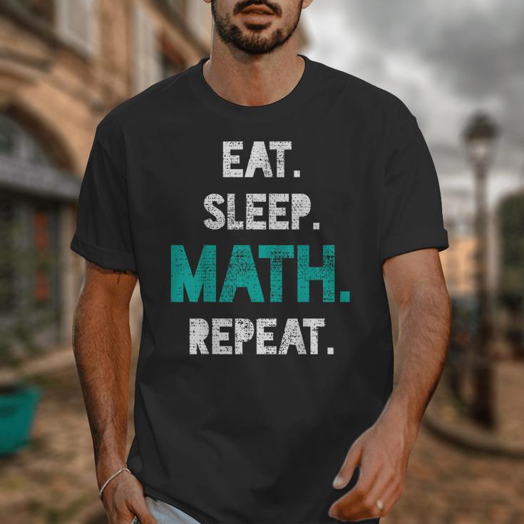 Eat Sleep Math Repeat Math Teacher Men Women Girls Kids Unisex T-Shirt, funny design Eat Sleep Math Repeat Math Teacher Men Women Girls Kids Unisex T-Shirt, funny design