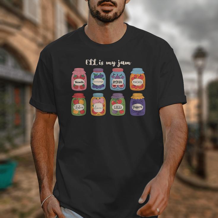 ELL Is My Jam English Language Learner Aide ELL Teacher Unisex T-Shirt, English Teacher Gifts, funny design