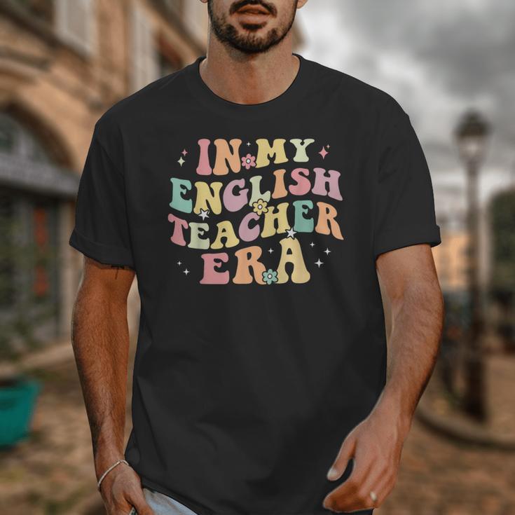 In My English Teacher Era Retro Back To School Literature Men Women Unisex T-Shirt, English Teacher Gifts, funny design