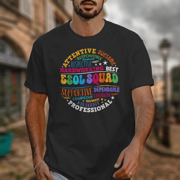 ESOL Squad Teachers And Students Team Back To School Unisex T-Shirt, funny design ESOL Squad Teachers And Students Team Back To School Unisex T-Shirt, funny design