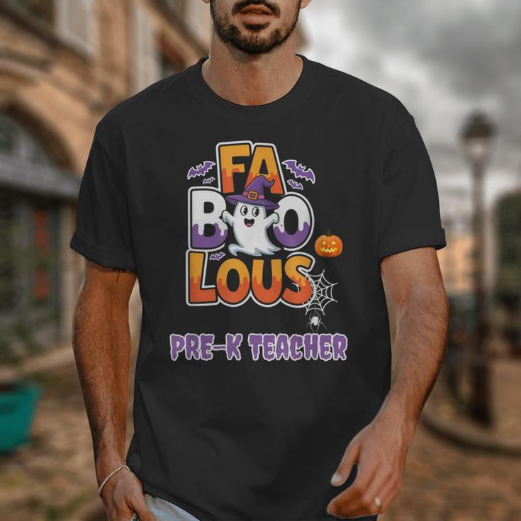 Fabulous Pre-K Teacher Halloween Costume Classroom Outfit Unisex T-Shirt, funny design Fabulous Pre-K Teacher Halloween Costume Classroom Outfit Unisex T-Shirt, funny design