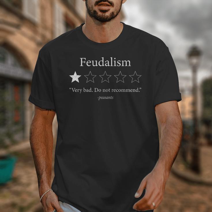 Feudalism Review World History AP History Teacher Unisex T-Shirt, History Teacher Gifts, funny design Feudalism Review World History AP History Teacher Unisex T-Shirt, History Teacher Gifts, funny design