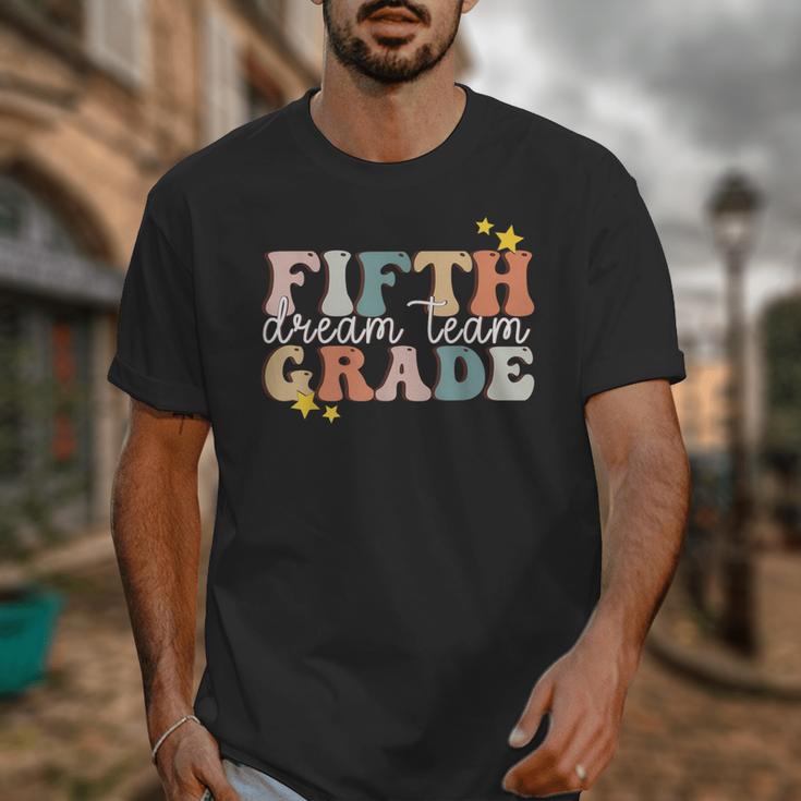 Fifth Grade Dream Team First Day Of 5th Grade Teachers Unisex T-Shirt, First Grade Teacher Gifts, funny design Fifth Grade Dream Team First Day Of 5th Grade Teachers Unisex T-Shirt, First Grade Teacher Gifts, funny design