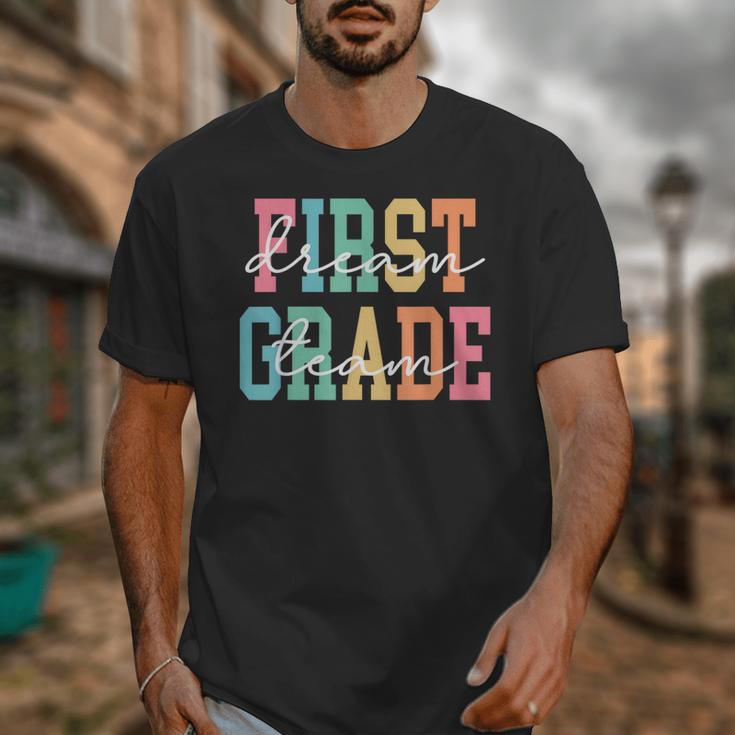 First Grade Dream Team Back To School 1st Grade Teacher Unisex T-Shirt, First Grade Teacher Gifts, funny design First Grade Dream Team Back To School 1st Grade Teacher Unisex T-Shirt, First Grade Teacher Gifts, funny design